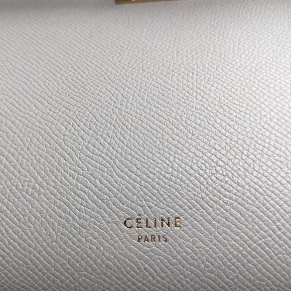 Celine Grey Grained Leather Micro Belt Bag Satchel - Picture 11 of 11